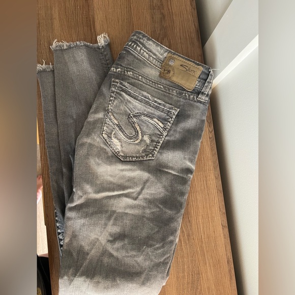 Silver women’s jeans size 25 - Picture 4 of 4